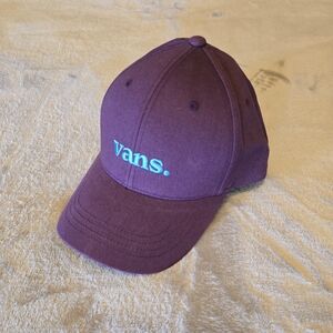 Vans Cap in Purple with Blue Logo